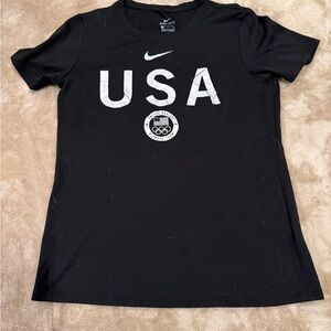 Nike Black USA Olympic Tee
